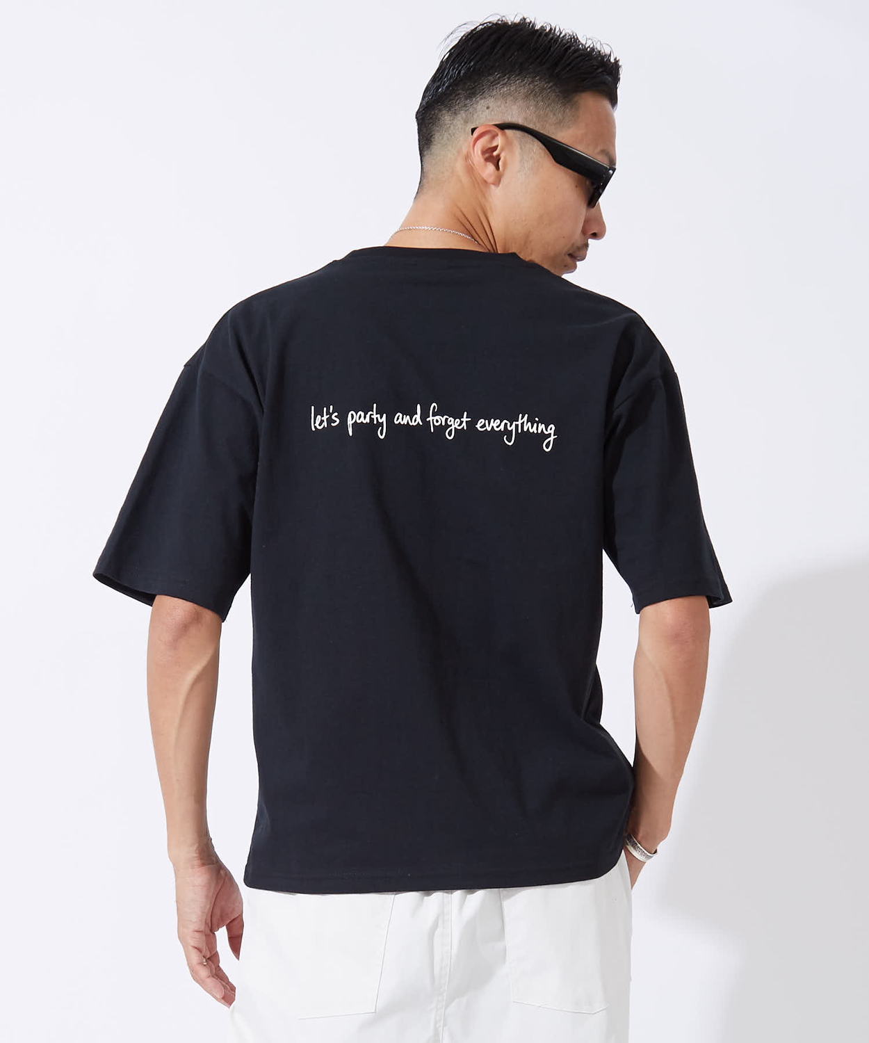 半袖Tシャツ メンズ レディース スカル刺しゅう バックプリント SIDEWAY STANCE オーバーサイズ ストリート | improves | 02