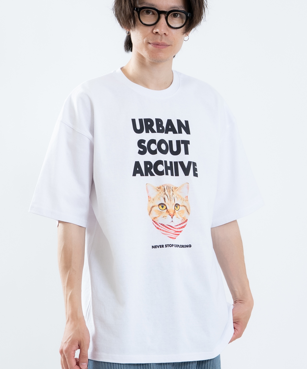 半袖Tシャツ メンズ レディース フォトプリント 綿100 ビッグシルエット SIDEWAY STANCE オーバーサイズ ストリート 古着MIX | improves | 01