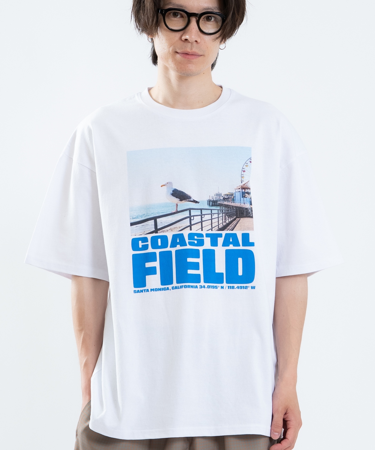 半袖Tシャツ メンズ レディース フォトプリント 綿100 ビッグシルエット SIDEWAY STANCE オーバーサイズ ストリート 古着MIX | improves | 02
