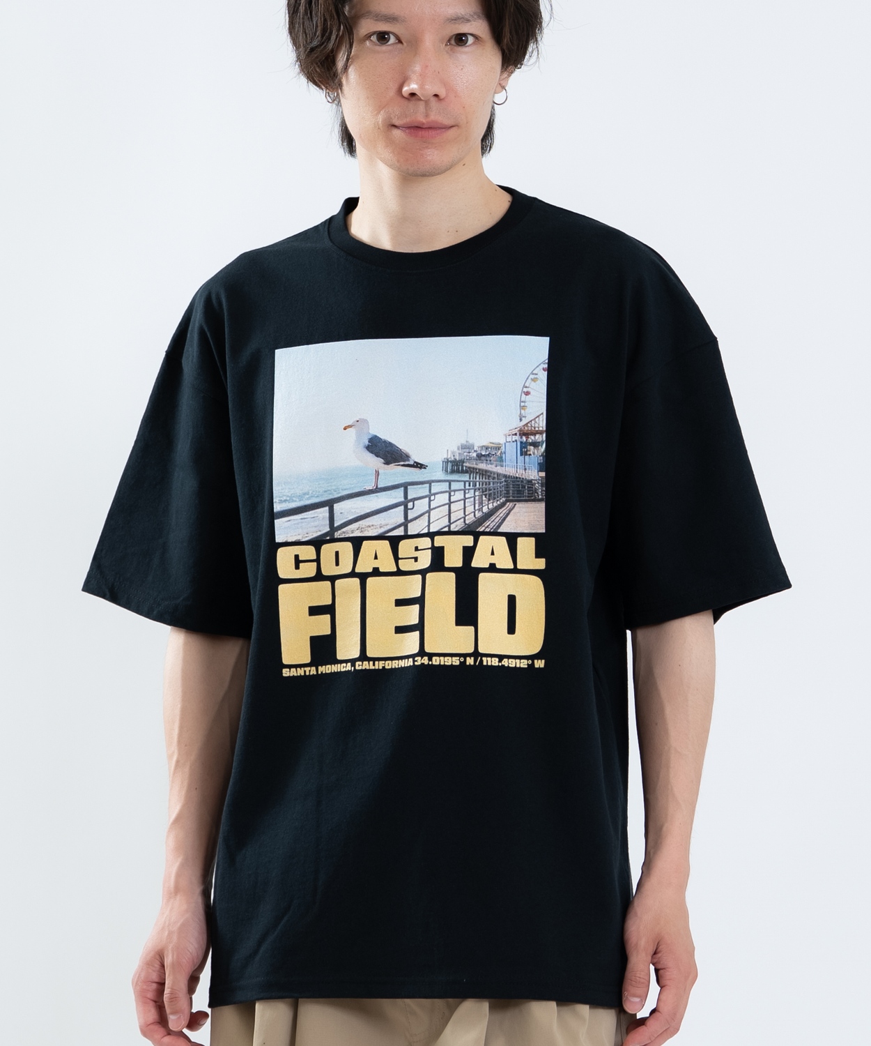 半袖Tシャツ メンズ レディース フォトプリント 綿100 ビッグシルエット SIDEWAY STANCE オーバーサイズ ストリート 古着MIX | improves | 03
