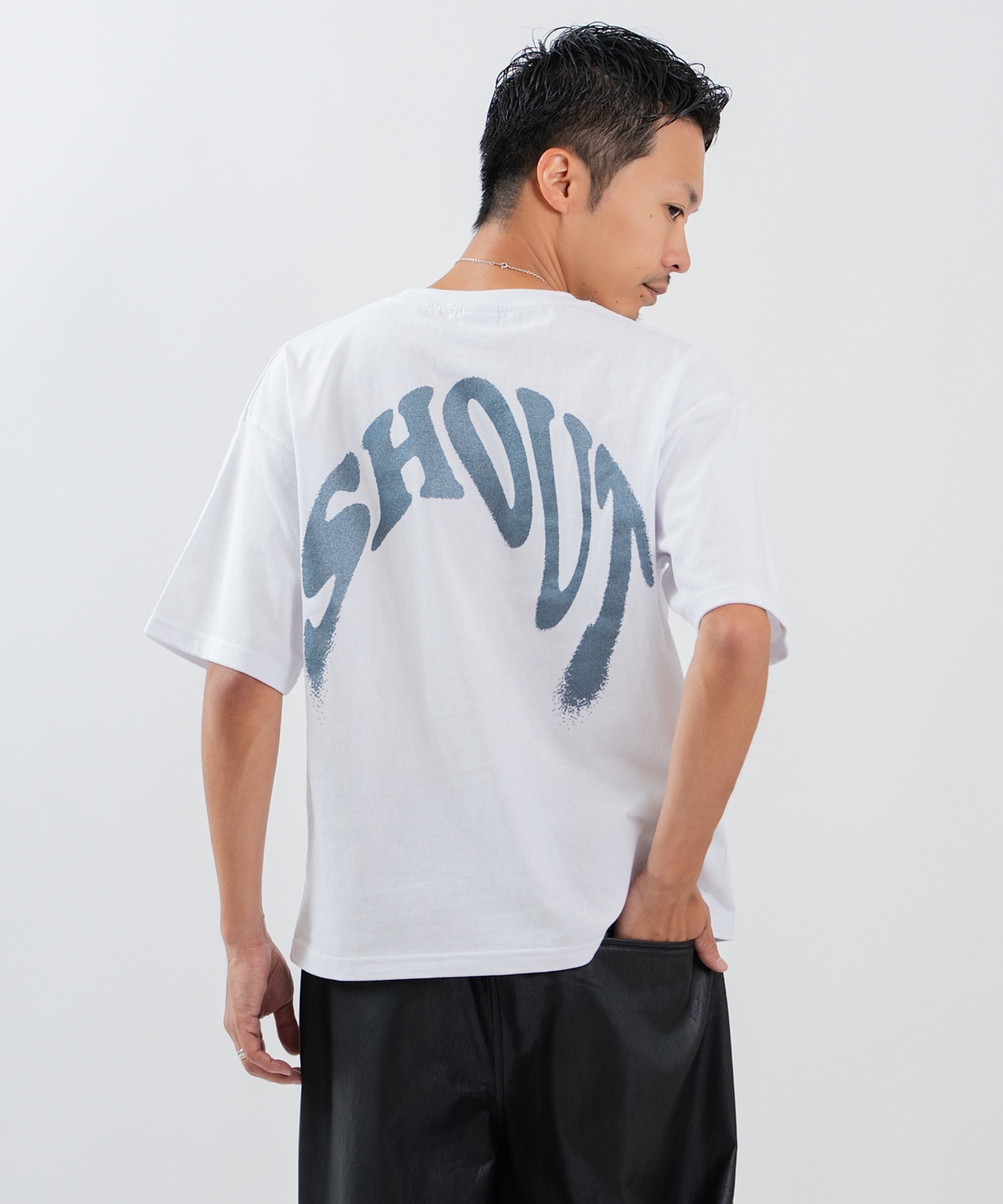 半袖Tシャツ メンズ レディース フォトプリント 綿100 ビッグシルエット SIDEWAY STANCE オーバーサイズ ストリート 古着MIX | improves | 01