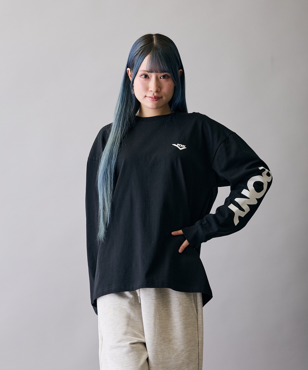 長袖Tシャツ メンズ ロンT カットソー プリントTシャツ オーバーサイズ ビッグシルエット カジュアル ストリート  韓国ファッション | improves | 02