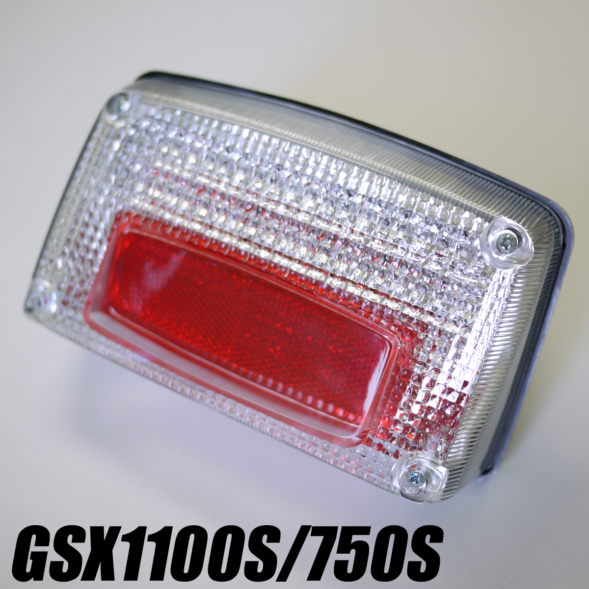 GSX1100S GSX750Sカタナ用 LEDテールランプ クリアレンズ 刀 ポン付けLEDテール｜imtrading