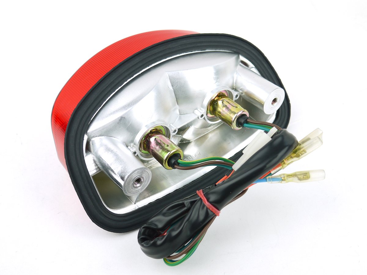 ホーネット250/600用 LEDテールランプレッドレンズ ポン付けLEDテール