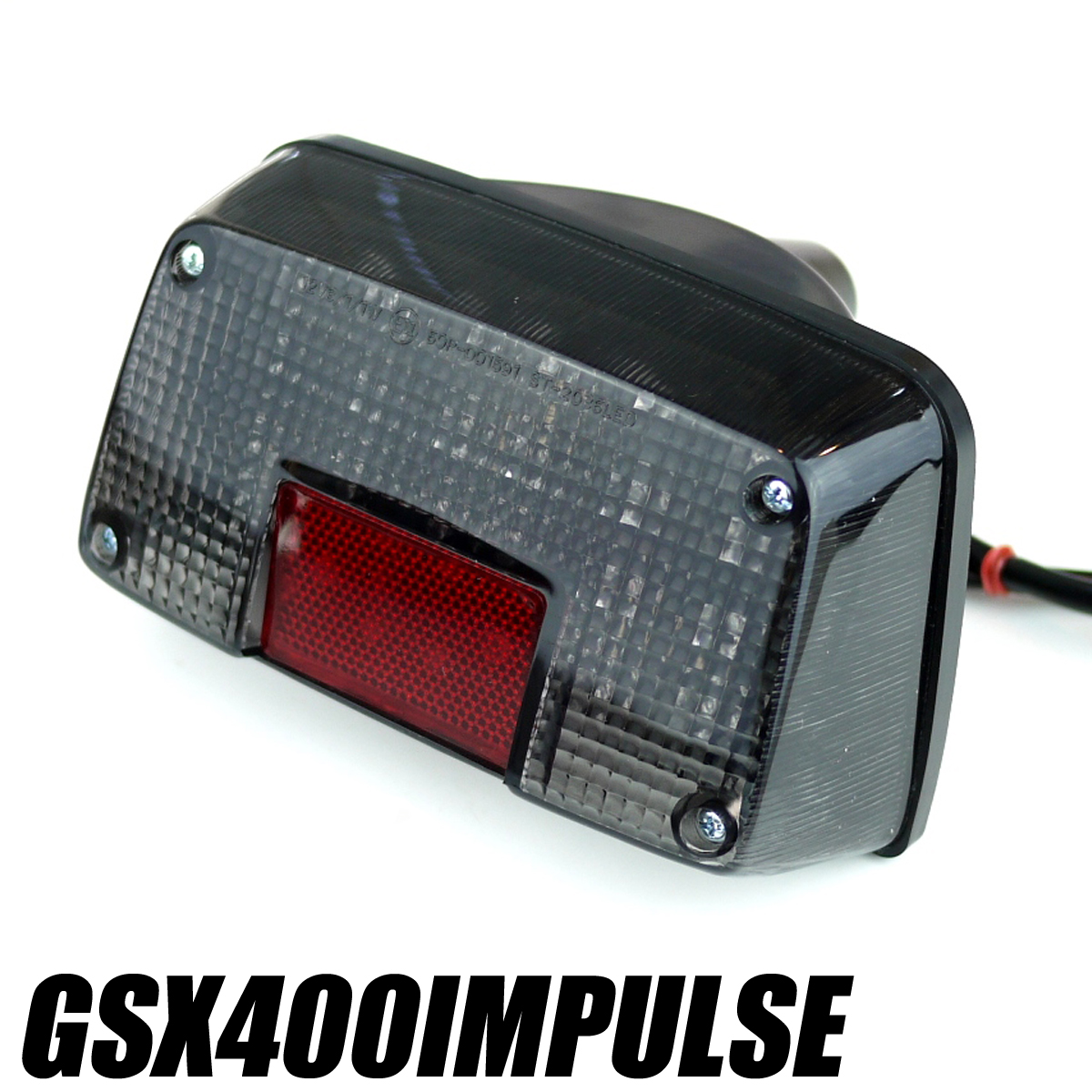 GSX400インパルス用LEDテールランプ スモークGK79A GK7CA IMPULSE ポン付けLEDテール｜imtrading