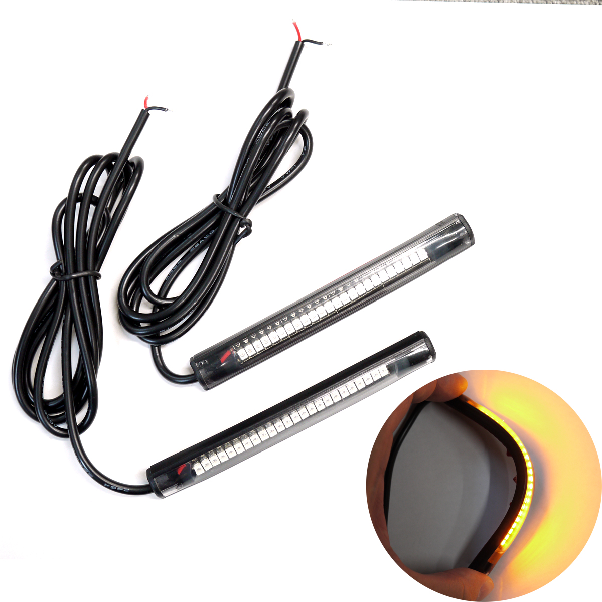 LEDラバーウインカー 10cm ニンジャ250R Z250 ゼファー W800 D