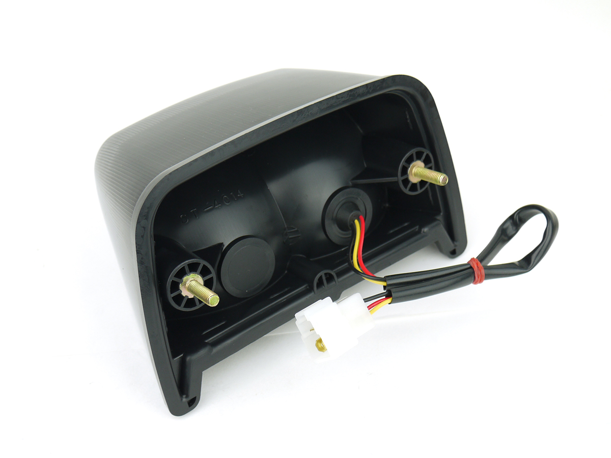 ゼファー400 テールランプLED ブラックレンズ ゼファー400用 LEDテールランプスモークレンズ 89-95 ポン付けLED