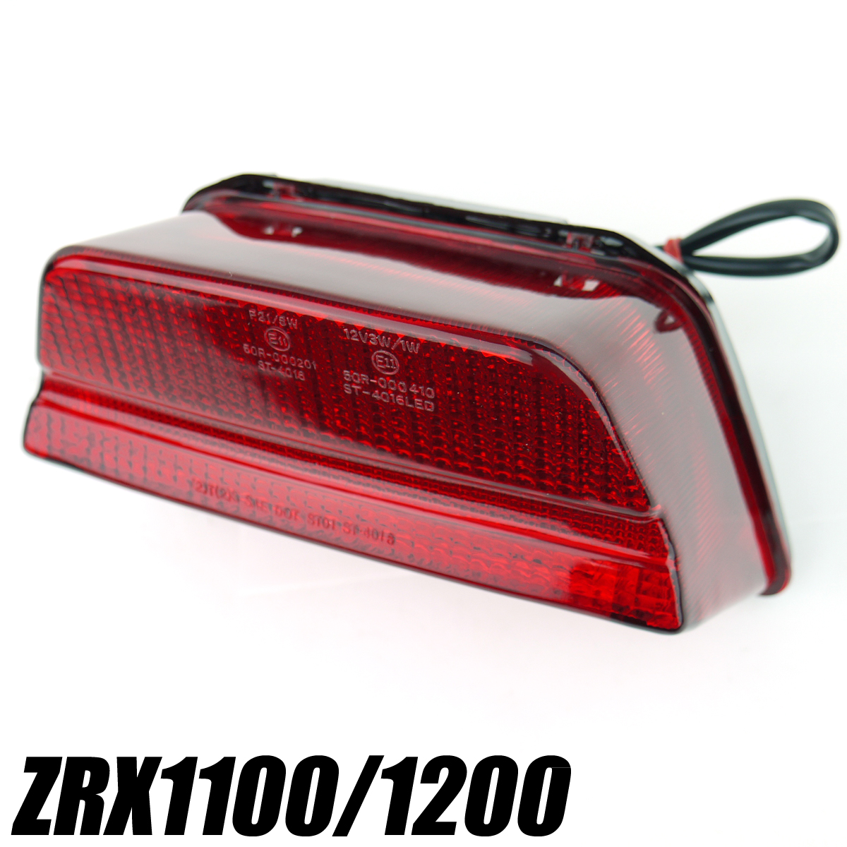 ZRX1100 1200用 LEDテールランプレッドレンズ 車検対応ポン付けLEDテール◇