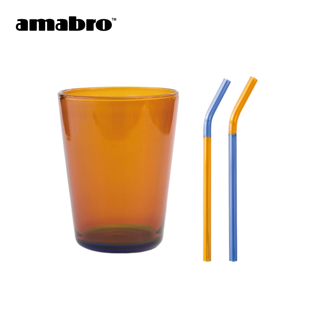 amabro（アマブロ） タンブラー＆ストロー TWO TONE STACKING TUMBLER
