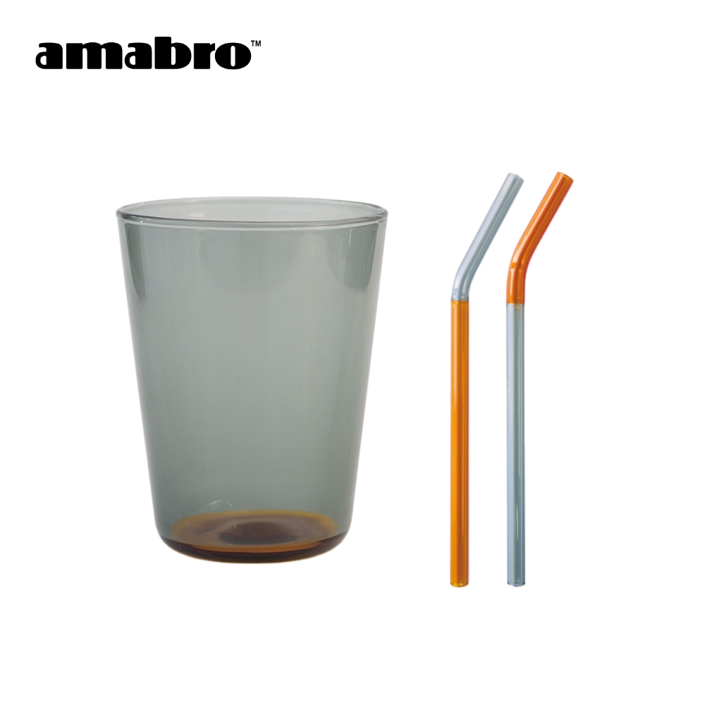 amabro（アマブロ） タンブラー＆ストロー TWO TONE STACKING TUMBLER