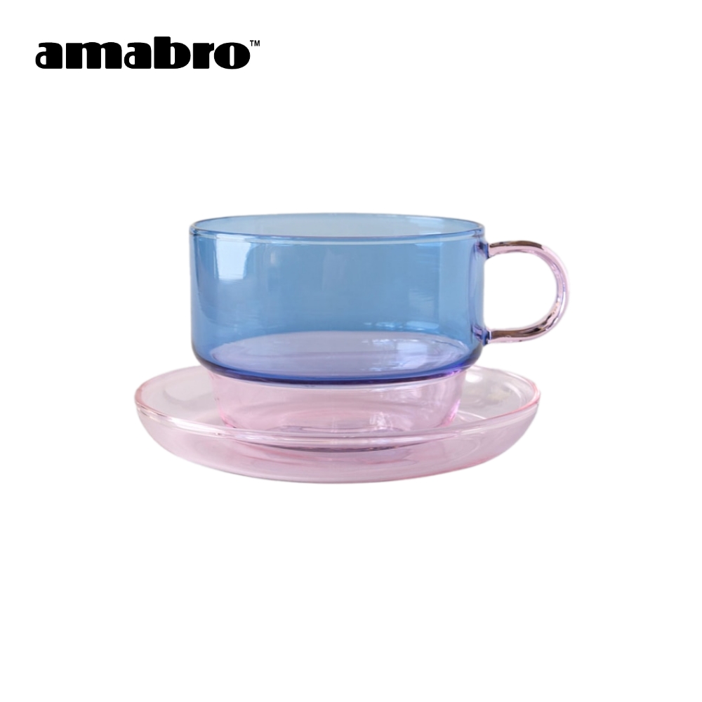 amabro（アマブロ） マグカップ＆ソーサー TWO TONE STACKING MUG