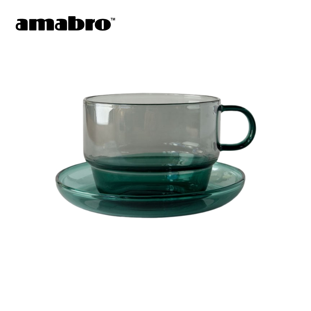 amabro（アマブロ） マグカップ＆ソーサー TWO TONE STACKING MUG