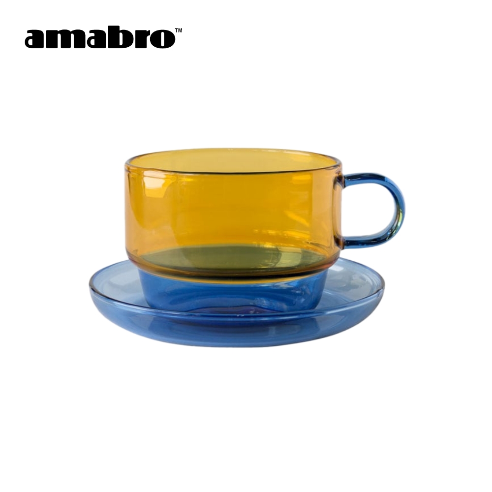 amabro（アマブロ） マグカップ＆ソーサー TWO TONE STACKING MUG