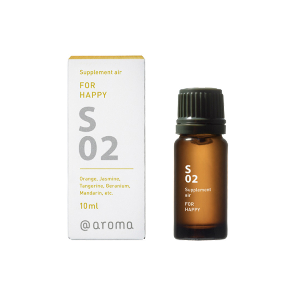 アットアロマ サプリメントエアー エッセンシャルオイル 精油 10ml S02