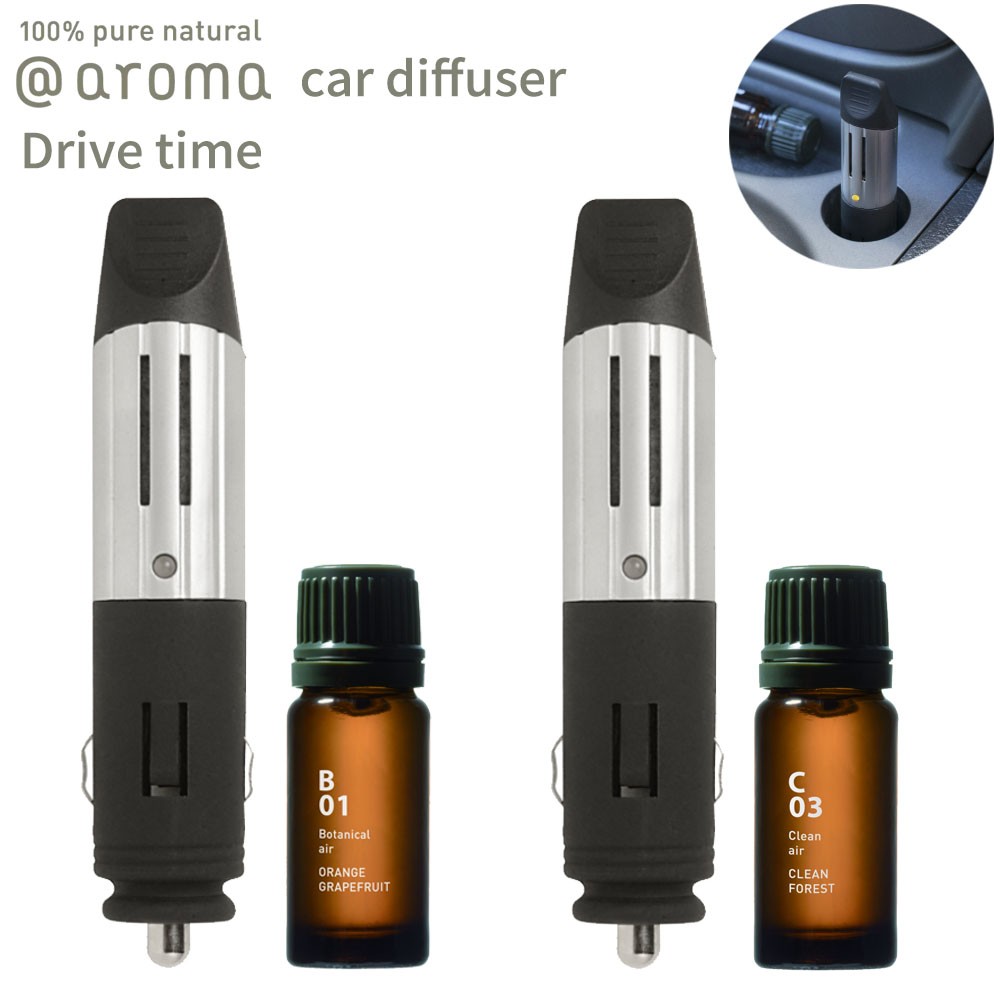 アットアロマ 車用ディフューザー ドライブタイム B01 C03 シガーソケット @aroma aar diffuser Drive time 芳香剤  :atddtst:INSTORE インストア - 通販 - Yahoo!ショッピング