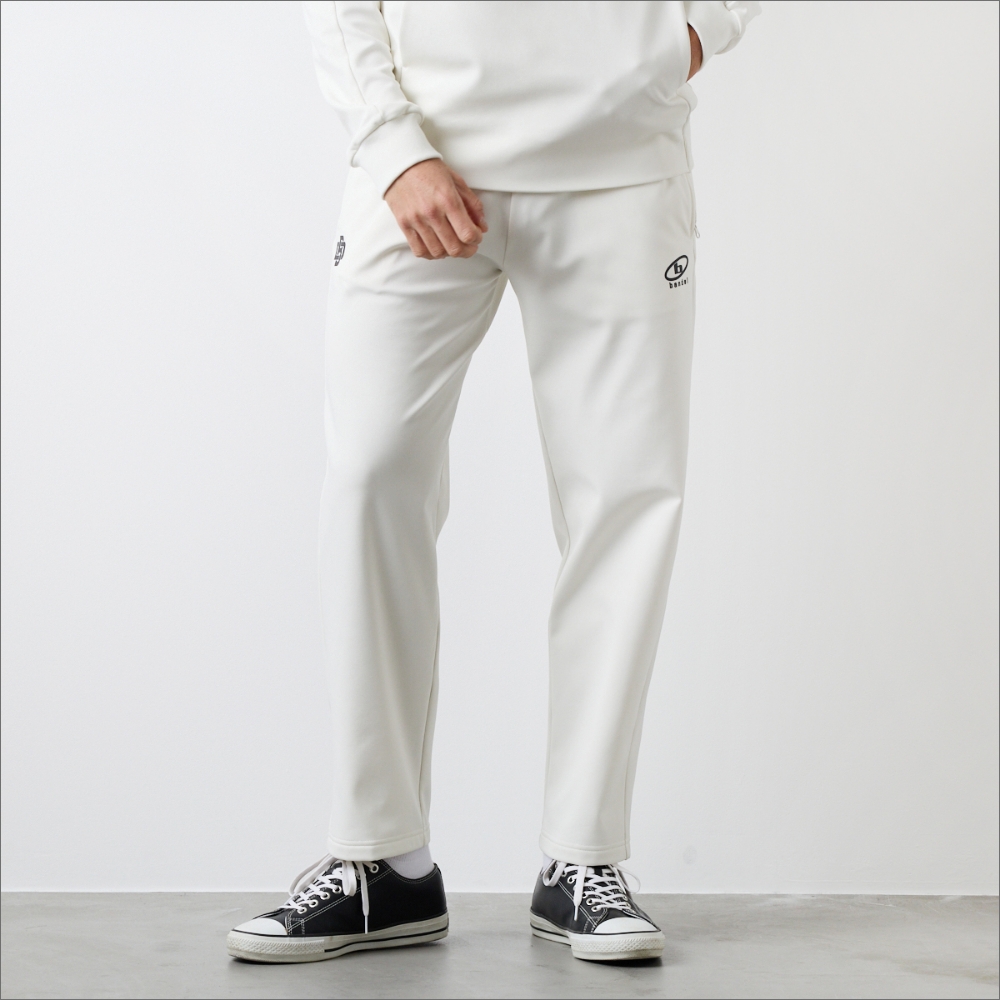BANDEL ホワイト セットアップ BANDEL（バンデル） WIDE SWEAT PANT スウェットパンツ ワイド