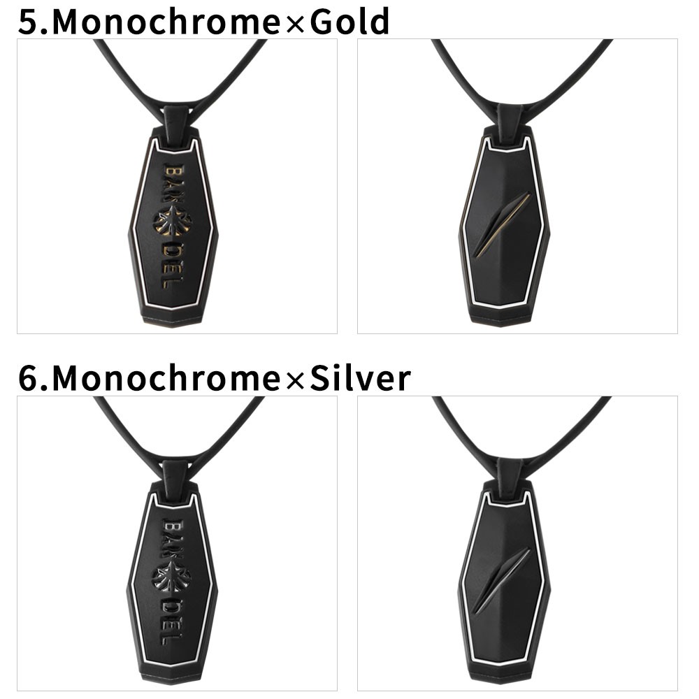 BANDEL バンデル ネックレス Slash Necklace Silver / Gold / Black / White / BLUE ブラック  ホワイト モノクローム ブルー