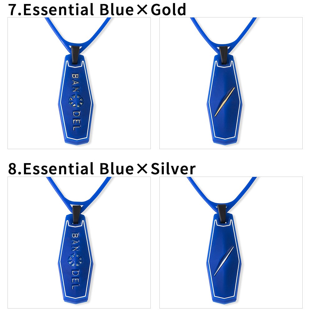 BANDEL バンデル ネックレス Slash Necklace Silver / Gold / Black / White / BLUE ブラック  ホワイト モノクローム ブルー
