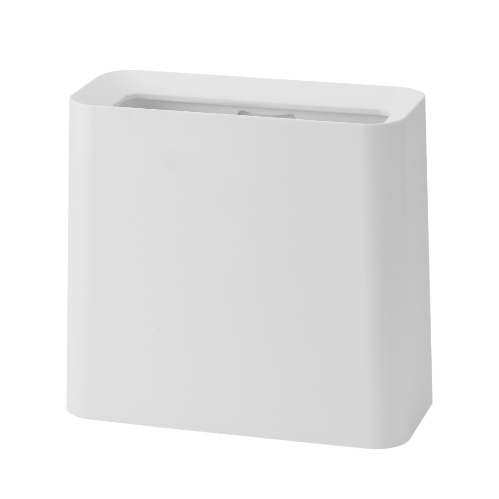 Pouvelle ホワイト ごみ箱 長方形 ideaco（イデアコ） 角型 ポリ袋が見えないゴミ箱 TUBELOR Hi-GRANDE