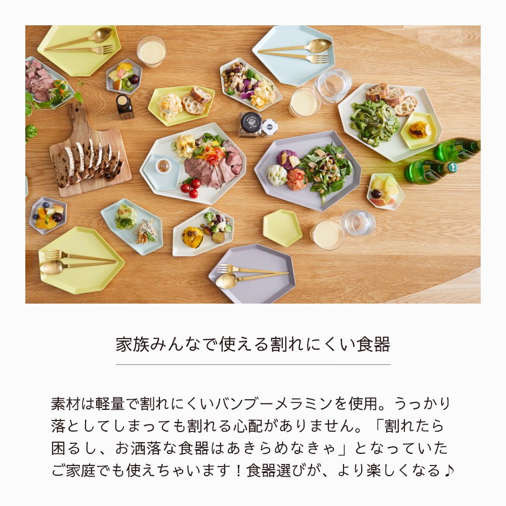 ideaco イデアコ Shimamori Sサイズ 中皿 割れにくいお皿 バンブーメラミン｜in-store｜09
