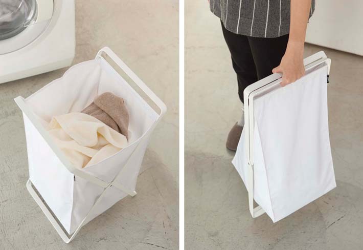 tower 山崎実業 タワー ランドリーバスケット 02484 02485 : INSTORE