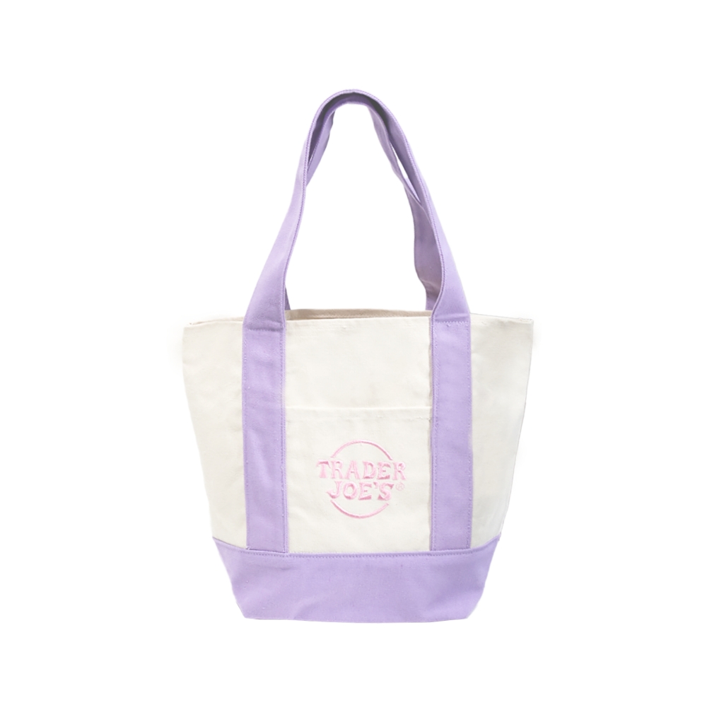新作TRADER JOE'S MINI CANVAS TOTE BAG Trader Joe's Mini Canvas Tote Bag (Set of 4) Pastel in