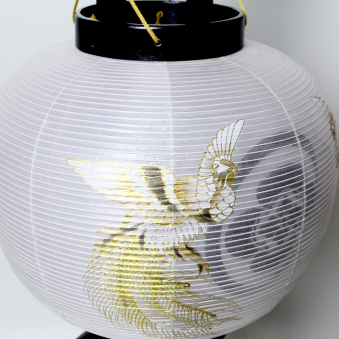 盆提灯 黒檀調 鳳凰 10号 家紋入 家紋入れ料金込み : 稲葉仏壇店 Yahoo