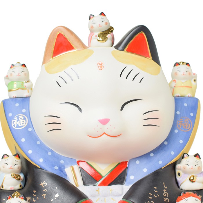 錦彩七福神福助招き猫 7号 : 稲葉仏壇店 Yahoo!店 - 通販 錦彩七福神福助招き猫 7号 : 稲葉仏壇店 Yahoo!店 - 通販