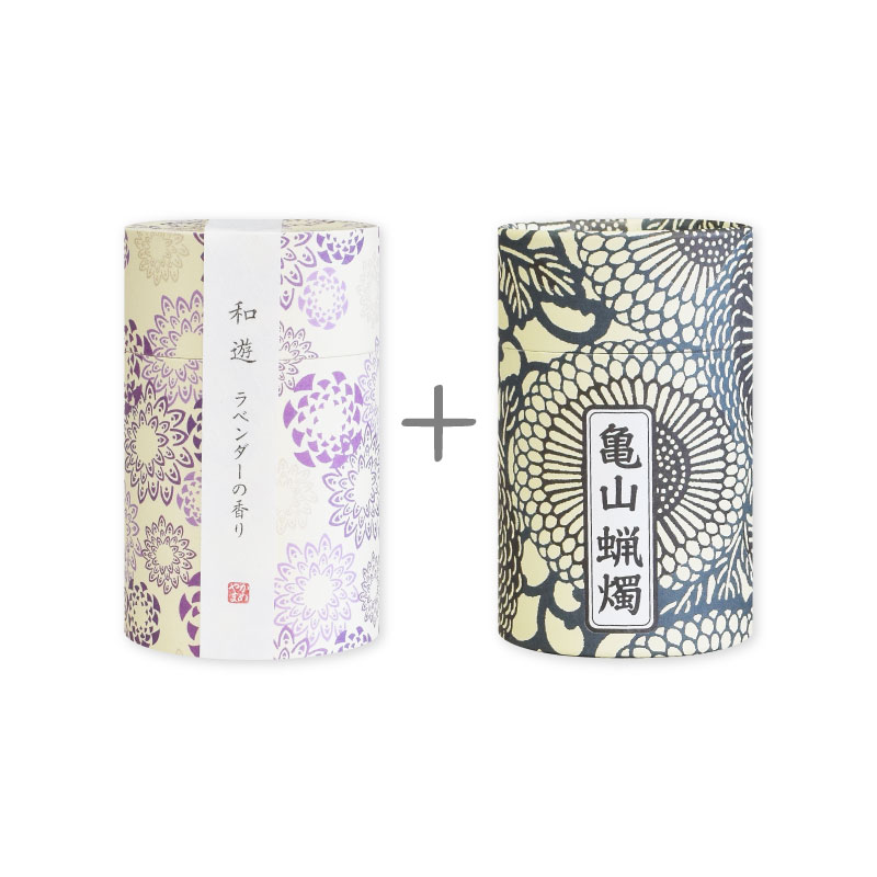 線香 ギフト 贈答用 お線香 お供え カメヤマ 和遊 ミニ寸 10分蝋燭
