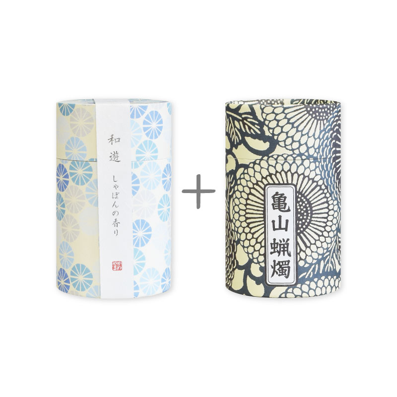 線香 ギフト 贈答用 ローソク 期間限定 送料無料 カメヤマ 和遊 ミニ寸