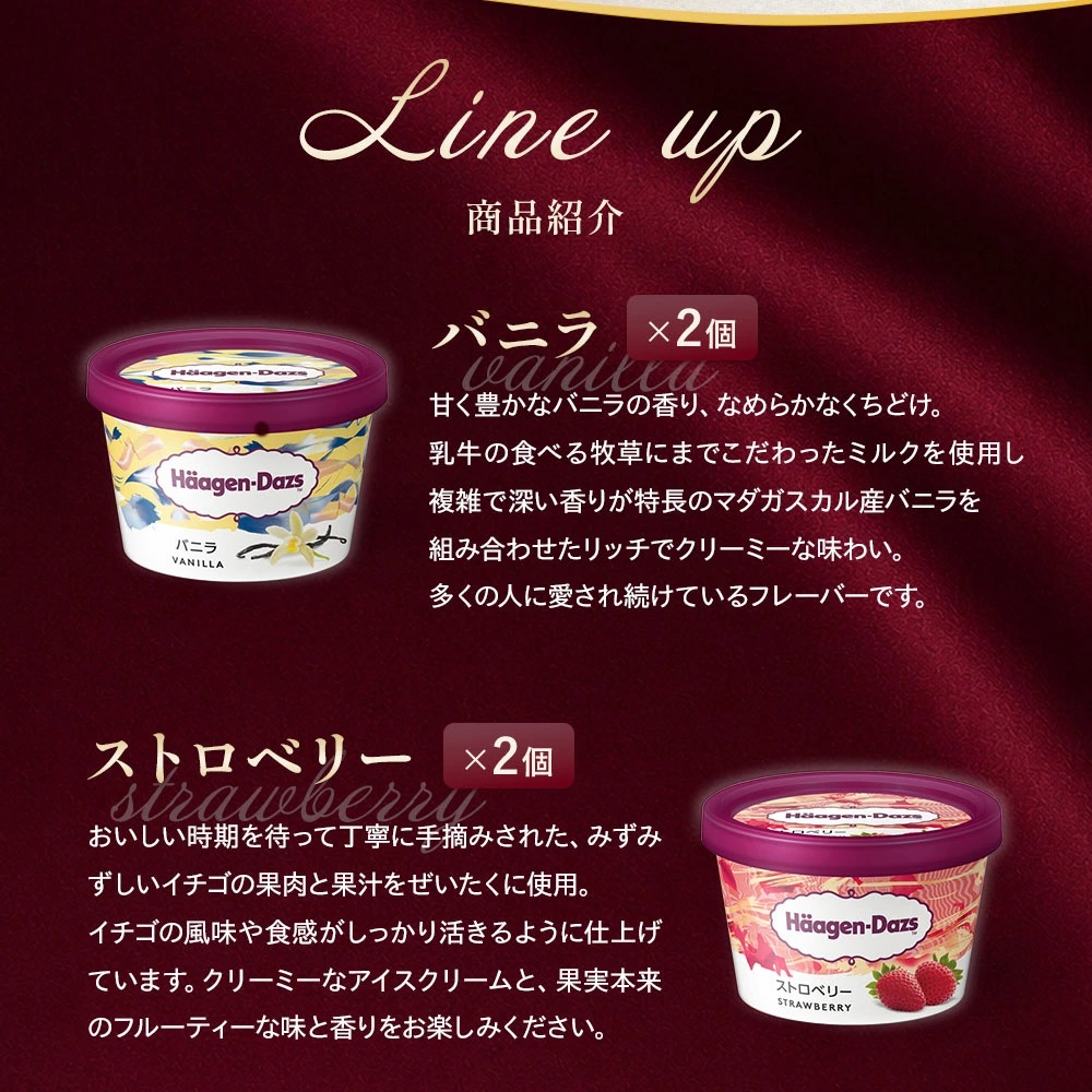 ハーゲンダッツ（Haagen-Dazs） お中元 2026 アイスクリーム 食べ比べ