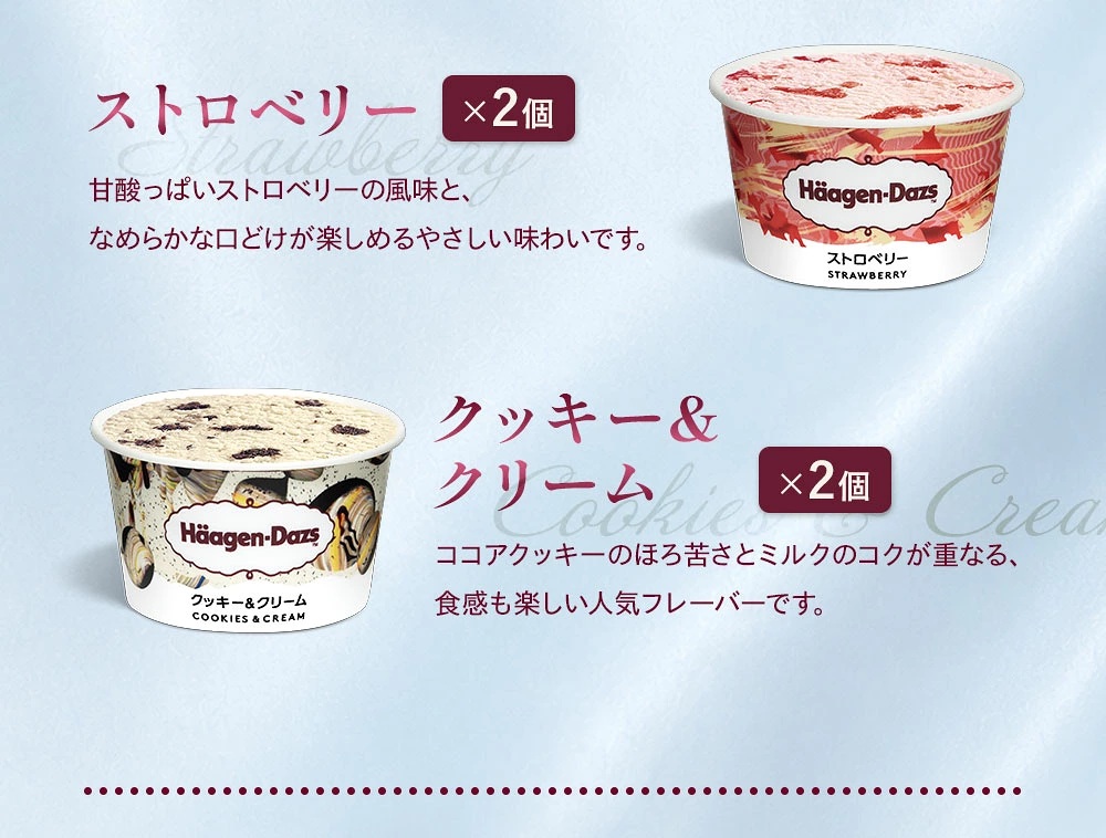 ハーゲンダッツ（Haagen-Dazs） お中元 2026 アイスクリーム 食べ比べ