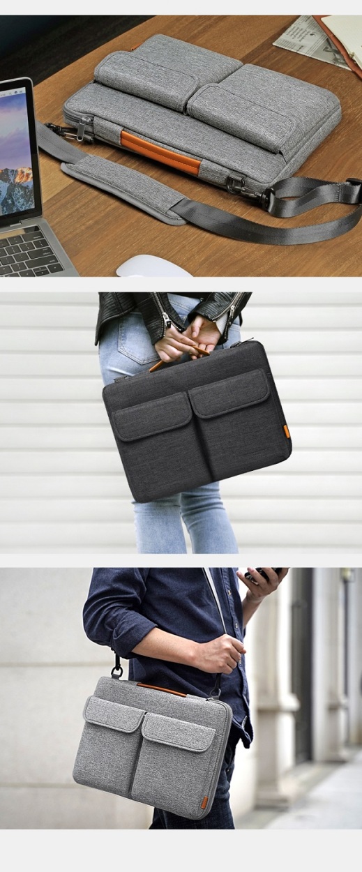 Inateck タブレットケース ショルダーバッグ  ノートパソコン保護バッグ