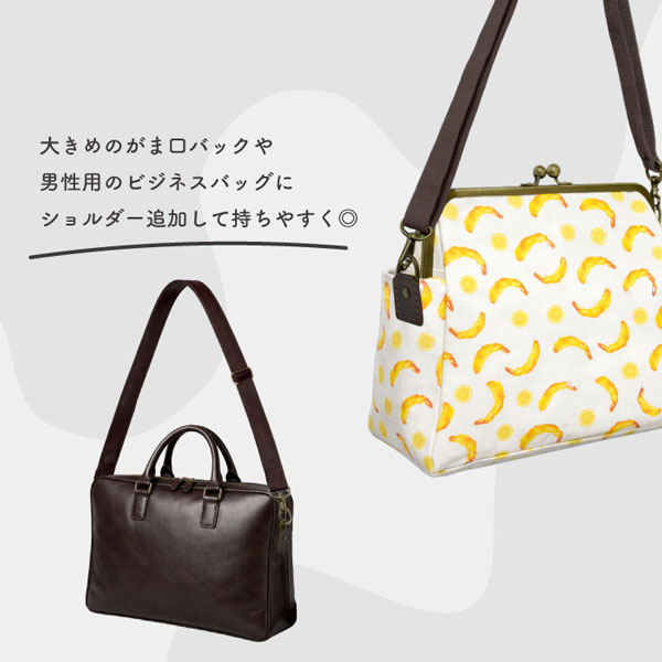 アタッチメント 合皮 ショルダーバッグ 手縫い...の詳細画像2