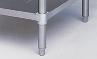未使用品 作業台 調理台スノコ板付 BW-096 幅900×奥行600×高さ800mm