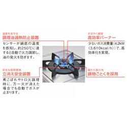 リンナイ（Rinnai） ガス赤外線グリラー大型グリラー R-6438 幅1240