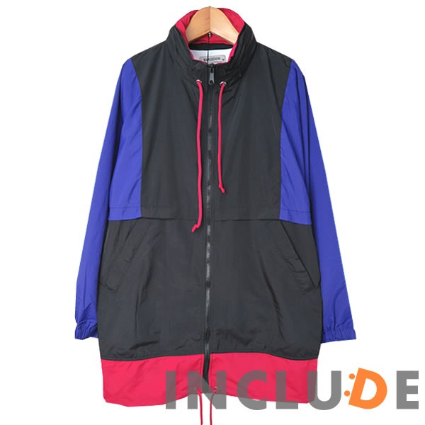 ナイロンジャケット マウンテンパーカー ウインドブレーカー トラックジャケット アウター アノラック ビッグサイズ ストリート |  | 01