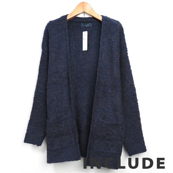 ブークレ ニット ループヤーン モコモコ もこもこ 暖かい ビッグシルエット カーディガン メンズ |  | 04