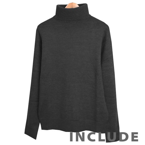 10カラー タートルネック 毛玉防止 抗ピル コーピル セーター メンズ ニット 長袖 ハイネック 無地 ふわふわ 厚手 毛玉が |  | 02