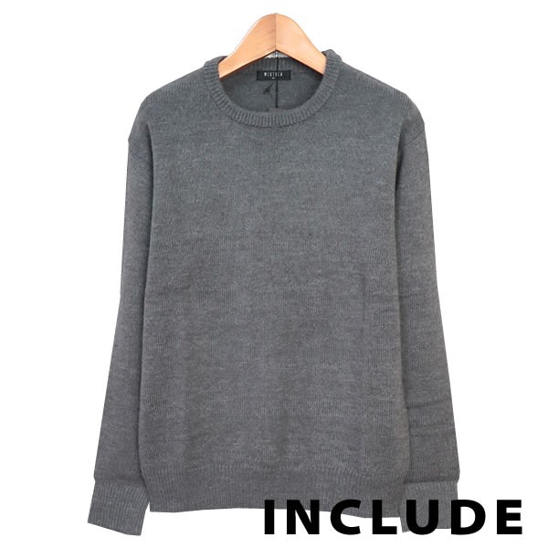 10カラー クルーネック 定番 毛玉防止 抗ピル コーピル セーター メンズ ニット 長袖 無地 ふわふわ 厚手 毛玉ができにく |  | 04