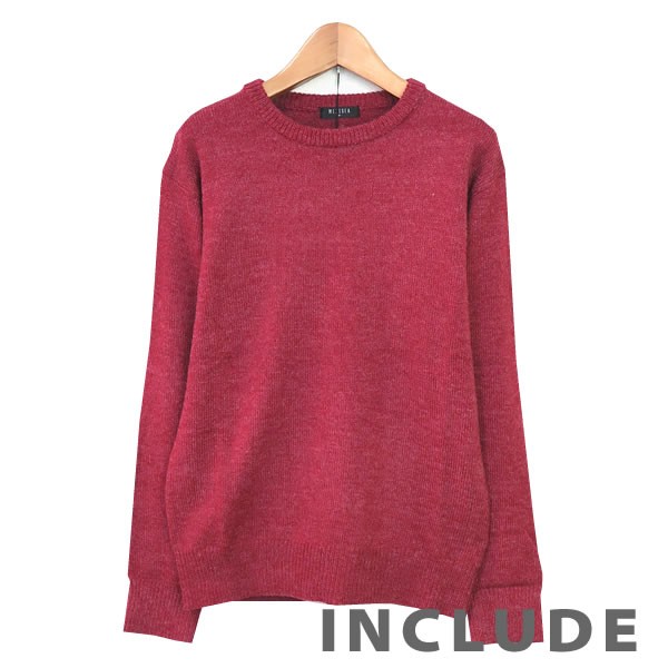 10カラー クルーネック 定番 毛玉防止 抗ピル コーピル セーター メンズ ニット 長袖 無地 ふわふわ 厚手 毛玉ができにく |  | 07