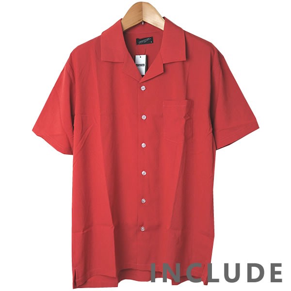 半袖シャツ 開襟シャツ 無地 オープンカラー 夏服 夏 ワイドシルエット ワイドシャツ 韓国ファッション メンズ |  | 04