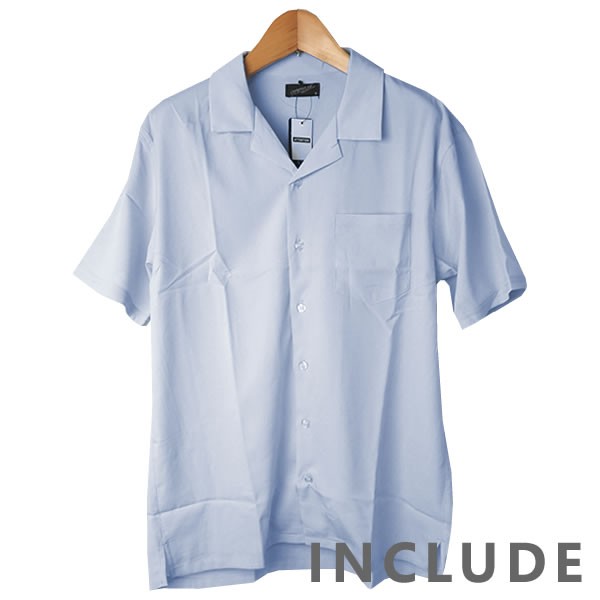 半袖シャツ 開襟シャツ 無地 オープンカラー 夏服 夏 ワイドシルエット ワイドシャツ 韓国ファッション メンズ |  | 04