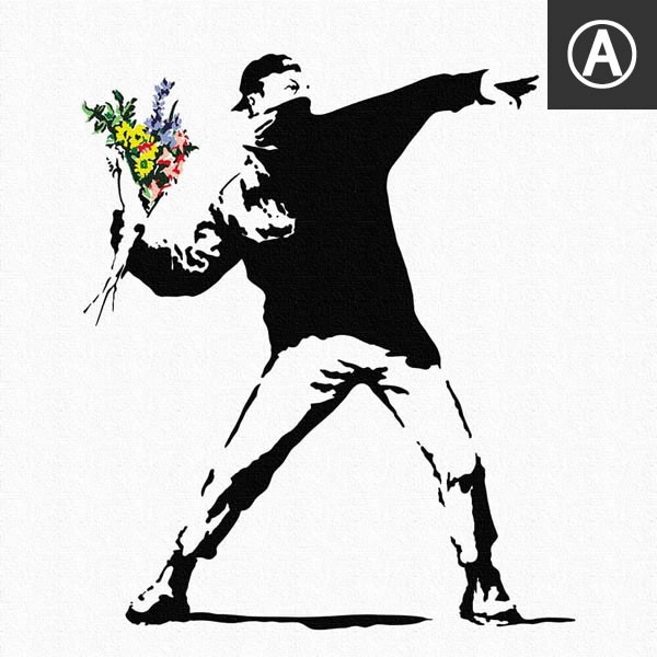 日本正規ライセンス アートパネル ファブリックボード バンクシー 花投げ 風船と少女 ラブラット 赤いハート オフィスチェア クラッシュ 龍の眼 |  | 01