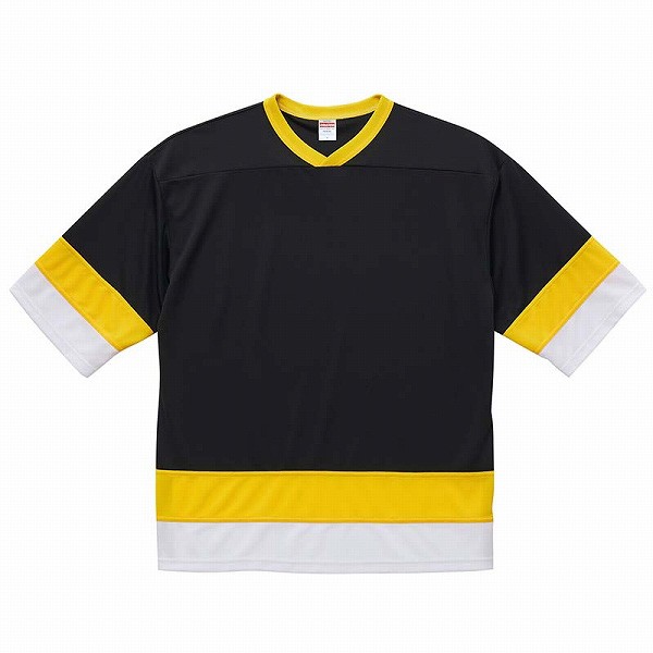 Tシャツ 半袖 ホッケーTシャツ ドライ ビッグTシャツ 速乾 ユナイテッドアスレ United Athle |  | 04