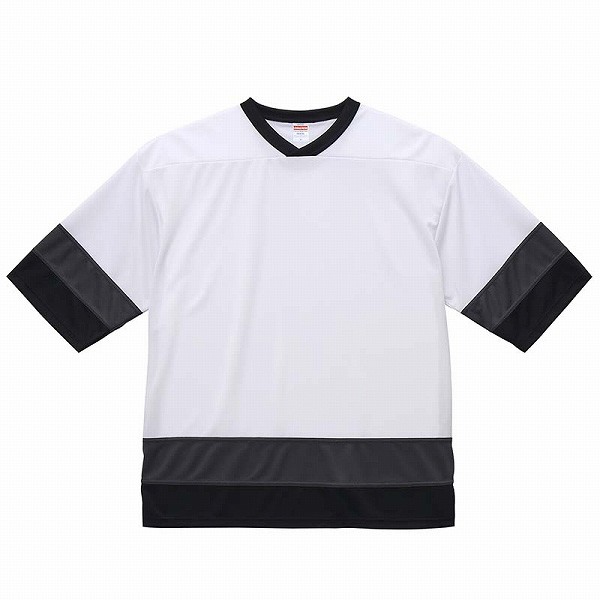 Tシャツ 半袖 ホッケーTシャツ ドライ ビッグTシャツ 速乾 ユナイテッドアスレ United Athle |  | 02