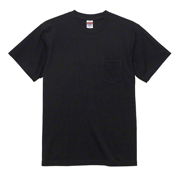 Tシャツ ポケット 半袖 メンズ レディース 大きめ 無地 5.6オンス 綿100％ 黒 白 United Athle ユナイテ |  | 01