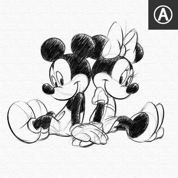ミッキーマウス鉛筆画の商品一覧 通販 Yahoo ショッピング