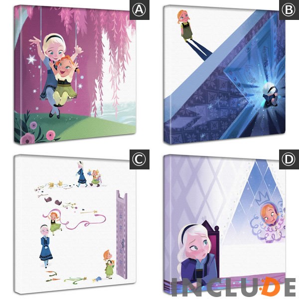 アートパネル ベル ファブリックボード アナと雪の女王 物語 ブランコ 閉じこもり 元気出せ 姉妹 映画 ストーリー Disney |  | 01
