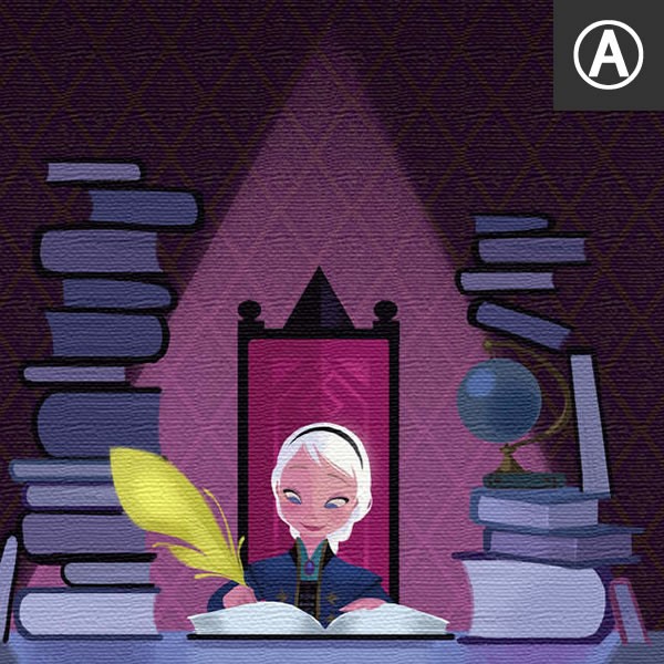 アートパネル ベル ファブリックボード アナと雪の女王 物語 勉強 書き物 シトロン 馬と一緒 寝起き 映画 ストーリー ファブリックパネル Disney |  | 02